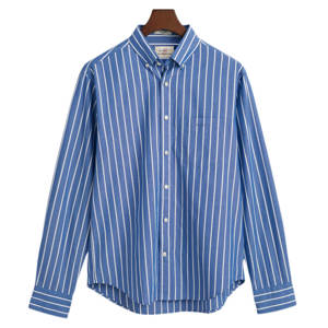 GANT Regular Fit Striped Poplin Shirt